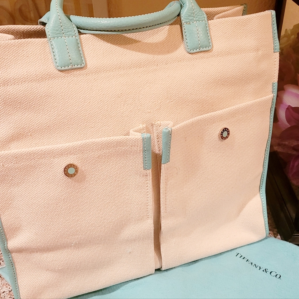Authentic Tiffany and Co Jitney Tote